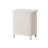 Levera Farmhouse Fully-Assembled 2-Drawer Nightstand, Distressed White-Washed End Table