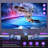 Projector With 5G Wifi And Bluetooth, Native 1080P Projector[Projector Screen Included], Full HD 18000LM Movie Projector, 300" Display Support 4K Home Theatre, Compatible With Phone/Laptop/TV Stick