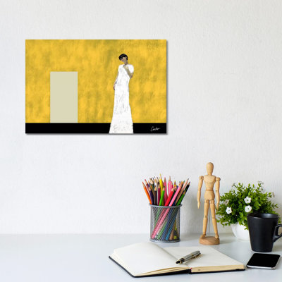 The Gate Of The Night by Jose Cacho - Wrapped Canvas Painting