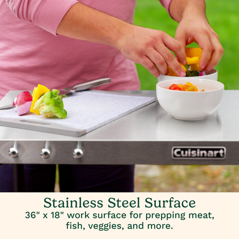 Cuisinart Outdoor BBQ Prep Cart, CPT-200