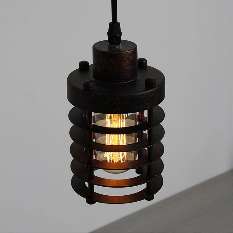 Luminaire suspendu 1 lumière noir Mazzone