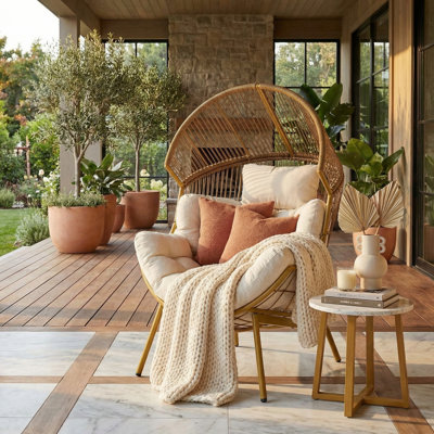 Reclining Patio Lounge Chair