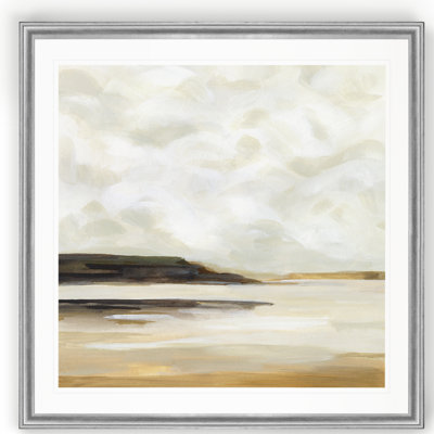 «Lika Cloudy Coast I» par Victoria Borges, reproduction d'art sur toile encadrée