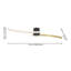 LED Semi Flush Mount-104853176
