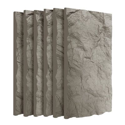 3D Faux Stone Wall Panels