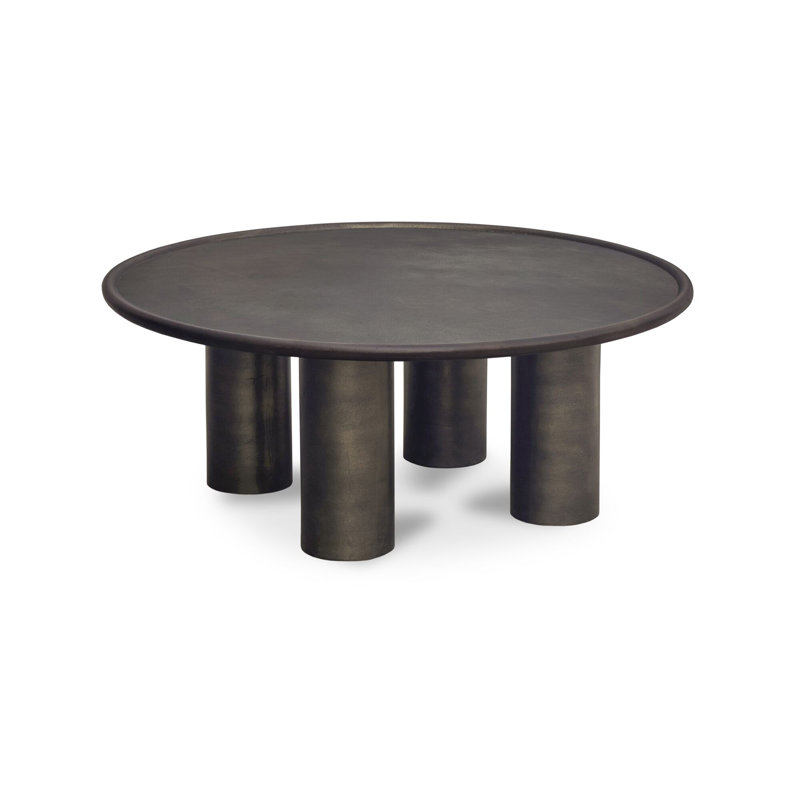 Deacon Outdoor Round Coffee Table