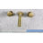 Wall Mounted Optional 2-handle Bathroom Faucet