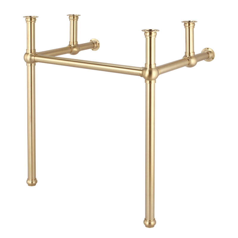 Copeland 25.38'' Single Bathroom Vanity Base Only, Satin Brass