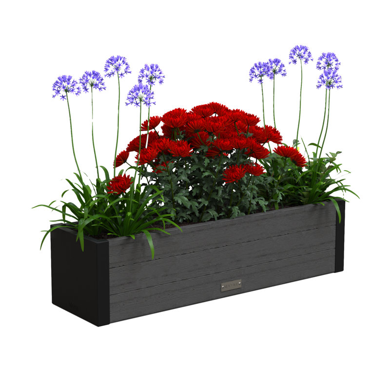 Boîte à fleurs pour fenêtre Mayne Horizon, H 9 po x l 36 po x P 10 po
