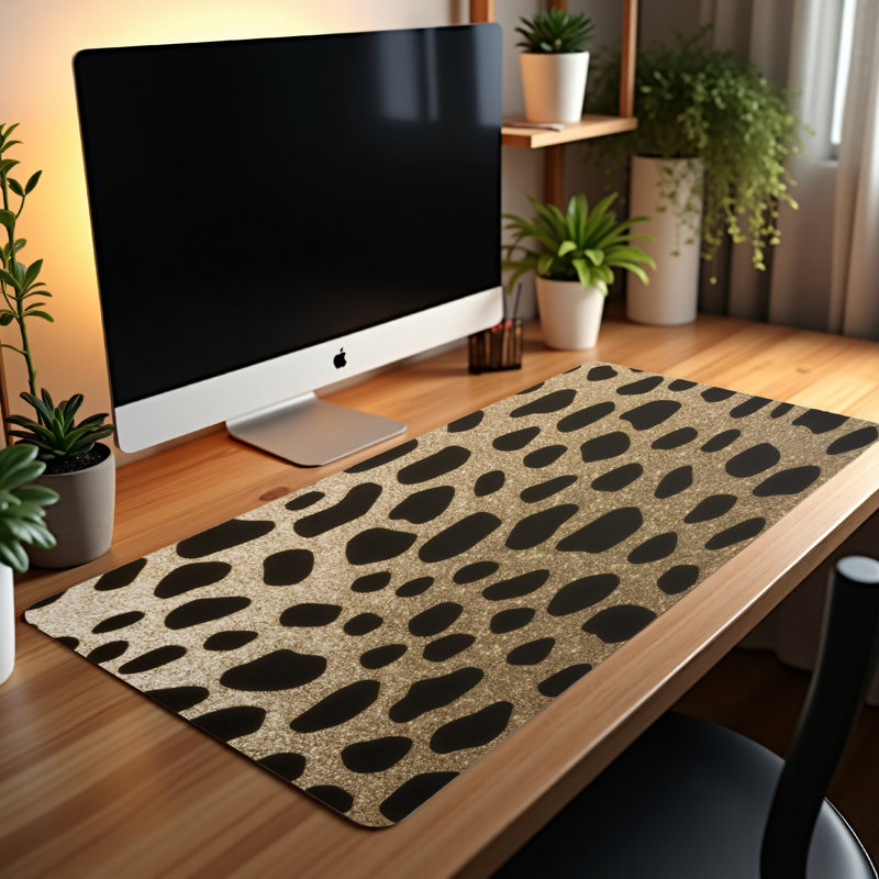 Polyester Desk Pad, 31.5x15.5