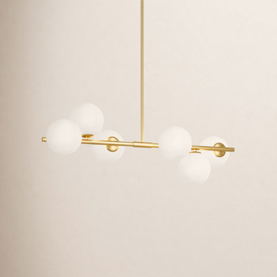 Lio Wrought Iron 6-Light Chandelier