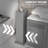 Toilet Paper Cabinet, Small Bathroom Corner Floor Cabinet With Doors And Shelves, Thin Storage Bathroom Organizer For Paper Shampoo, Gray-838834235