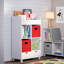 Armoire de rangement pour enfants avec bibliothèque, tiroirs et crochets RiverRidge