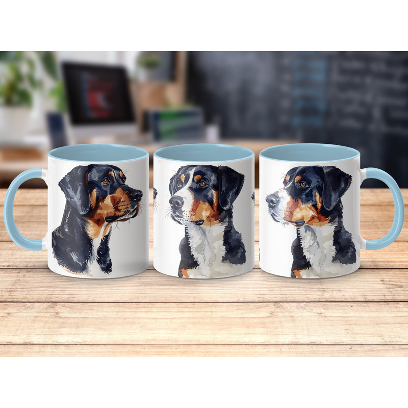 Mug, 3, Light Blue