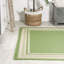 Tapis intérieur / extérieur vert / crème James-1290479087