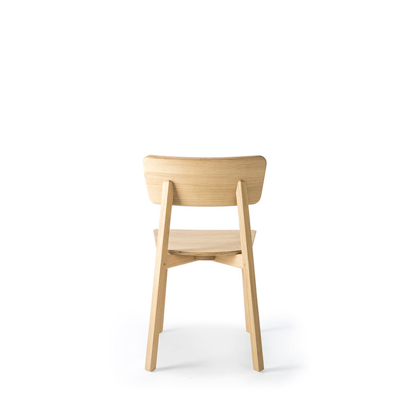 Casale Solid Wood Dining Chair, Varnish
