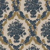Italian Classics 4 Floral Baroque Damask 3D Embossed Wallpaper Roll