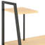Abrienda Metal Base Writing Desk-434741831-434742202