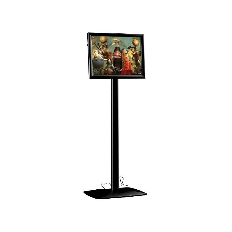 Porte-affiche flexible avec boîte à DEL, H 12,26 po x l 18,26 po