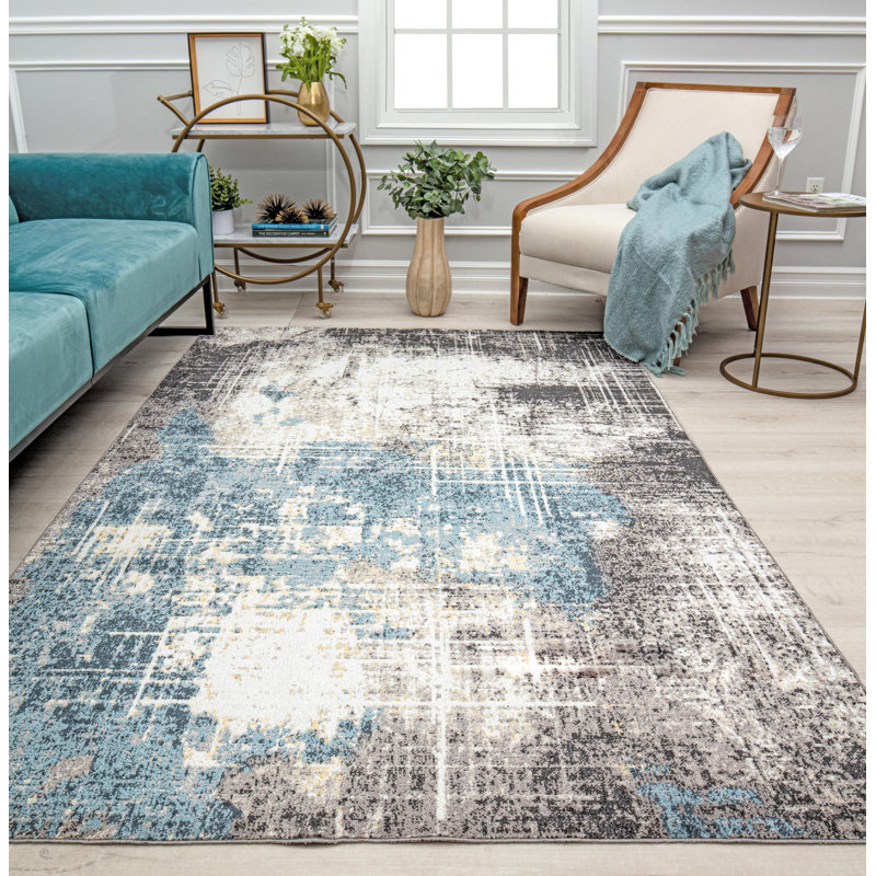 Gurchetan Indoor Rug, Rectangle 5'3" x 7'