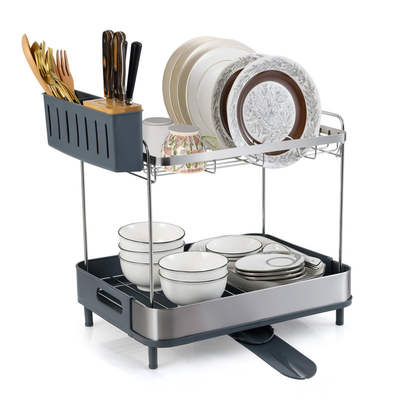 Stainless Steel Countertop Dish Rack