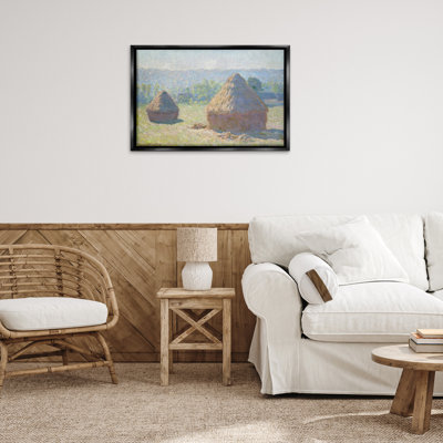 Toile flottante classique encadrée brune par One1000paintings