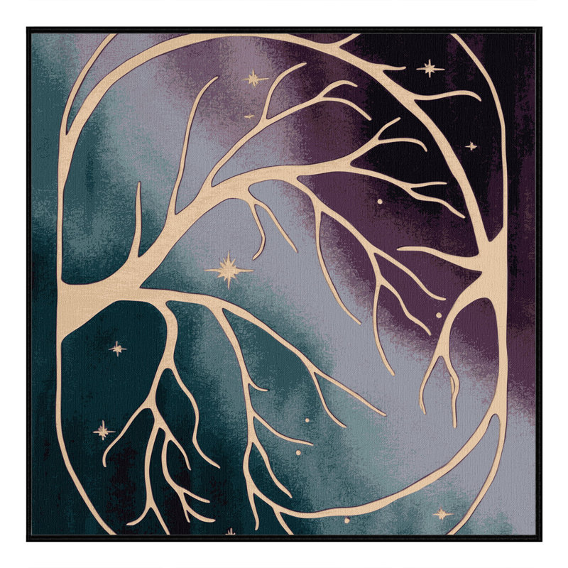 Wandering Willow Rug, Square 6'