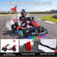 Karting électrique de dérive 36V pour enfants de 6 ans et moins jusqu'à 14 Mph, rouge-129126161
