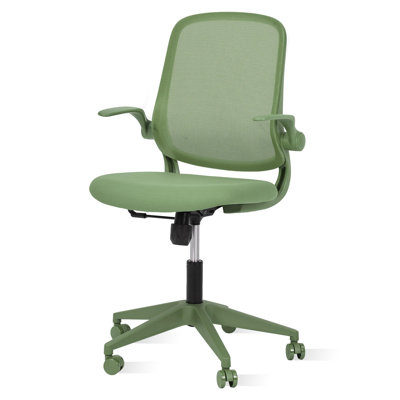 Ergonomic Office Chair with Flip-Up Arms, Mesh Desk Chair, home office chair computer chair ergonomic desk chair lumbar support chair rolling swivel c
