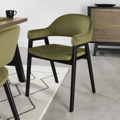 Upholstered Back Armchair