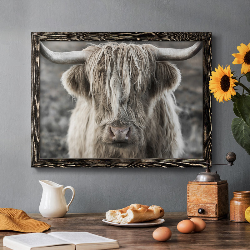 Highland Skye, reproduction d'art sur toile, Noir, H 14 po x l 20 po x P 1,5 po