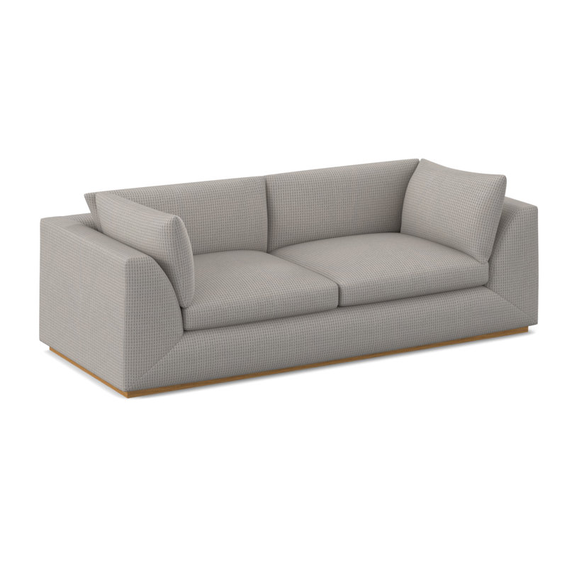 Big Sur Sofa, Amber, Filigree Ivory 100% Polyester