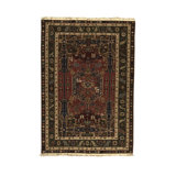 Sumack Hand Woven Wool Oriental Area Rug