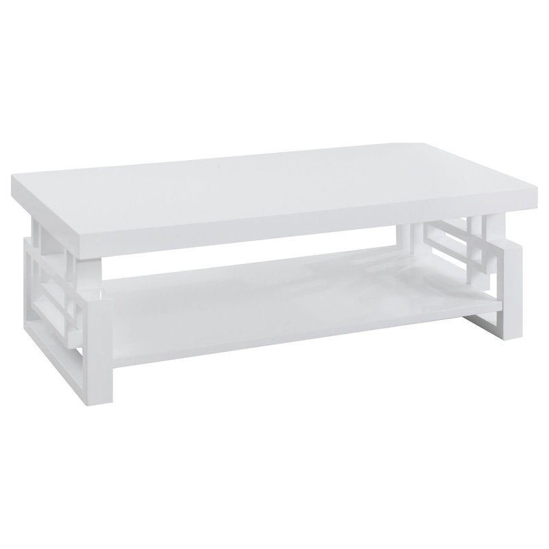 High Glossy Rectangular Coffee Table