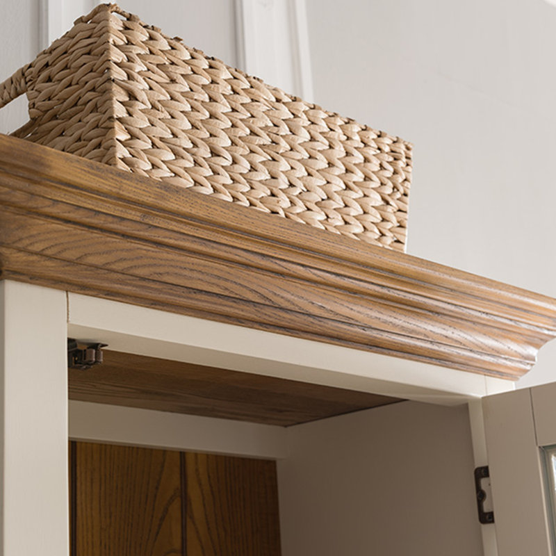 American style light luxury bookcase