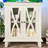 Modern China Cabinets With Storage, Mdf Beige Farmhouse Style For Home