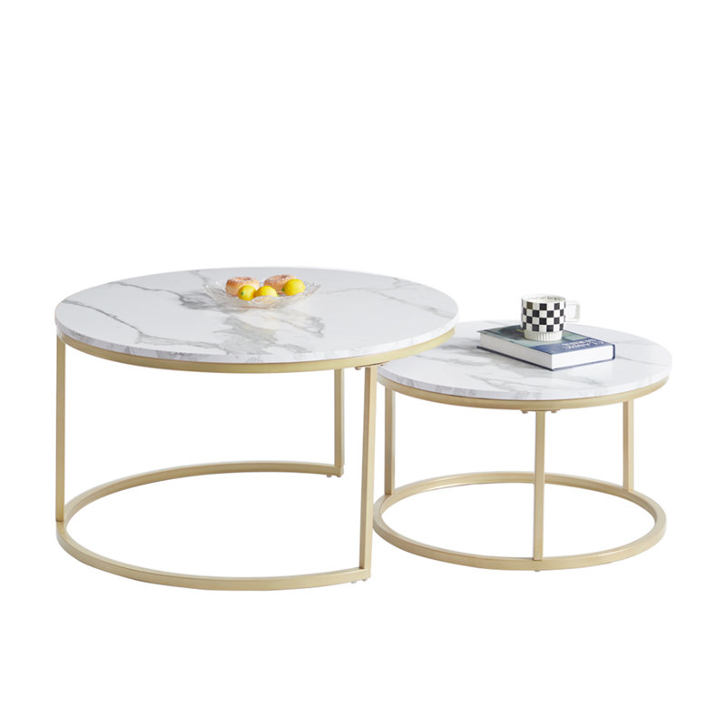Nirvelli Frame Coffee Table, 45cm H x 80cm L x 80cm W