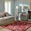Wool Floral Area Rug-1521915687