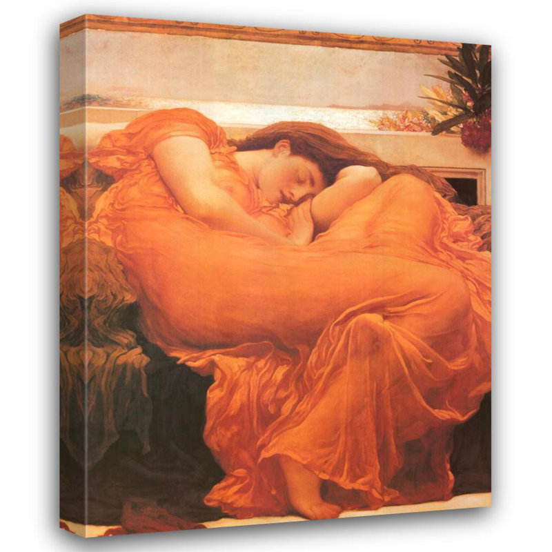 Flamboyant, vers 1895, H 36 po x l 28 po