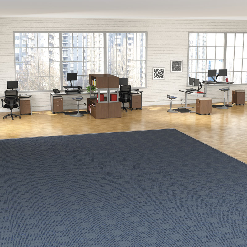 Gray Adjustable Electric Table Base with Memory Controls
