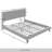 Cheneka Upholstered Unfinished Platform Bed-630760803-630760830