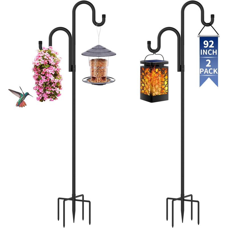 Crochets doubles pour l'extérieur, H 92 po x l 6,3 po x P 6,3 po