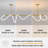 Modern Dimmable Desktop Linear Pendant Light
