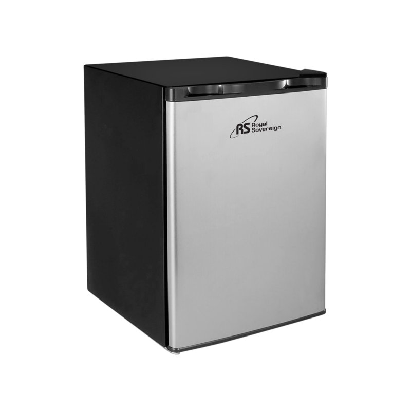 Mini réfrigérateur autoportant avec congélateur royal de 2,6 pi³ Royal, Acier inoxydable