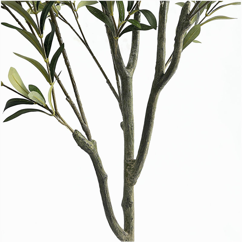 ARBRE D'OLIVE ARTIFIQUE 180CM, H 71 po x l 27 po
