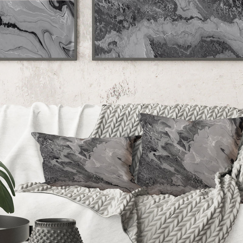 Coussin Gray, 18 po x 18 po