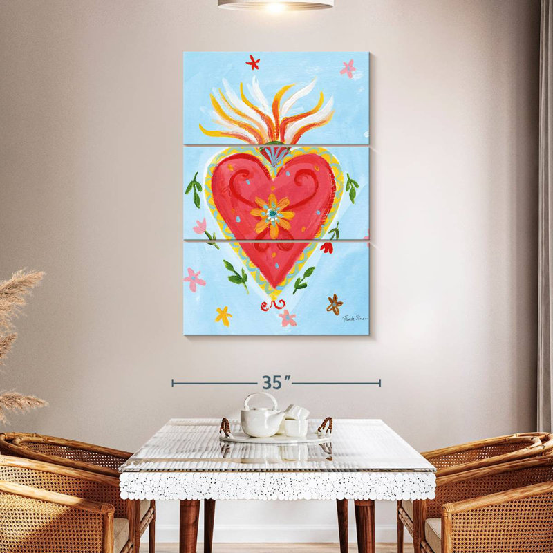 Hardie Frida's Heart I, H 32 po x l 20 po