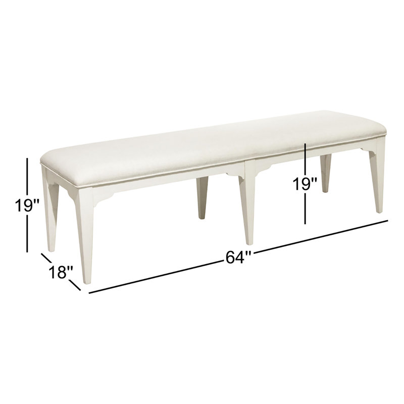 Banc Marlys, blanc