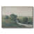 Toile naturelle avec cadre flottant