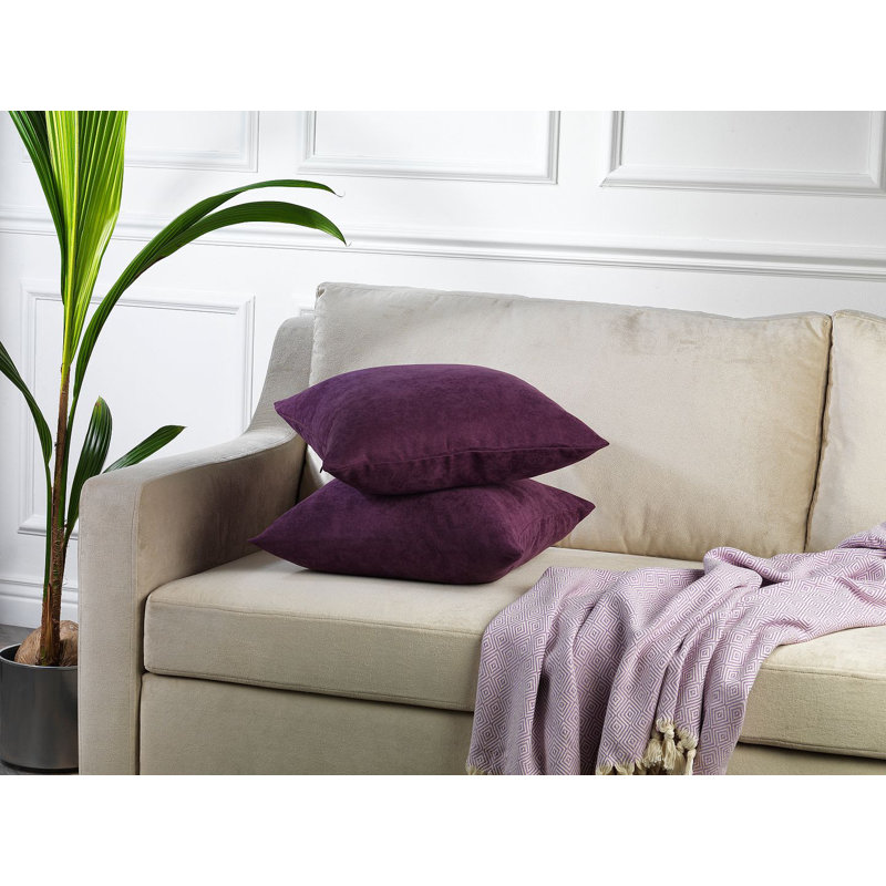 Indoor / Outdoor Square Scatter Cushion Cover - 1PC, 30 x 50cm, Purple